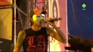 Hollywood Undead – Bottle and a Gun Live at Pinkpop 2009