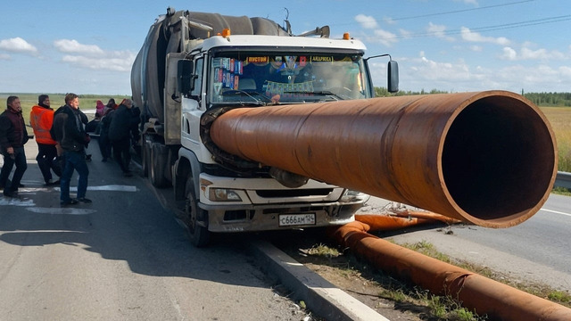 Когда Быдло Встретил Учителя! Случаи с Грузовиками Снятые на Камеру