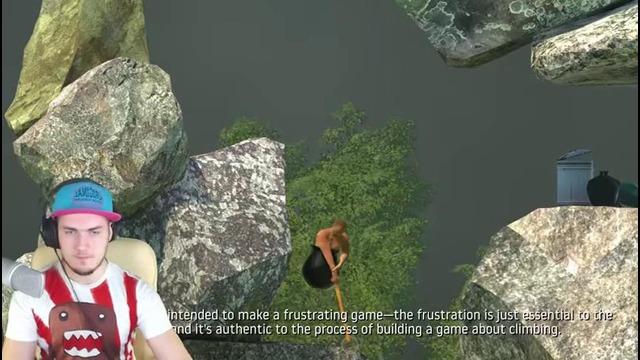 Нервы игра знатно потрепает каждому игроку. Getting Over It with Bennett Foddy