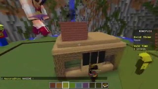 Курица &amp; Дом На Дереве – Битва Строителей #9 – Minecraft Mini-Game