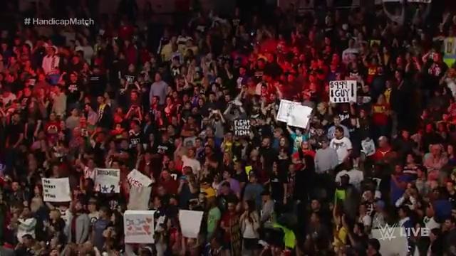 John Cena vs. Seth Rollins, Big Show & Kane- Raw, January 19, 2015