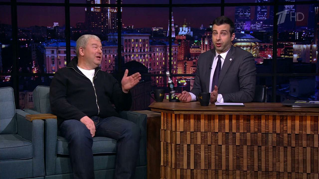 Актёр Александр Робак о фильме «Однажды в пустыне». Вечерний Ургант. 18.02.2022