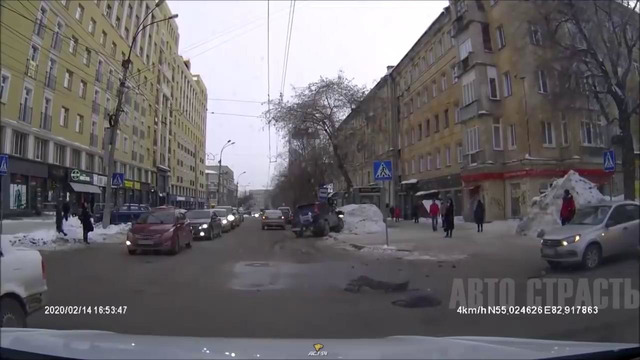 Подборка аварий и ДТП за 16.02.2020 Видео № 1251