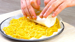 Вафельный рожок с макаронами в духовке – классный трюк для красивого ужина