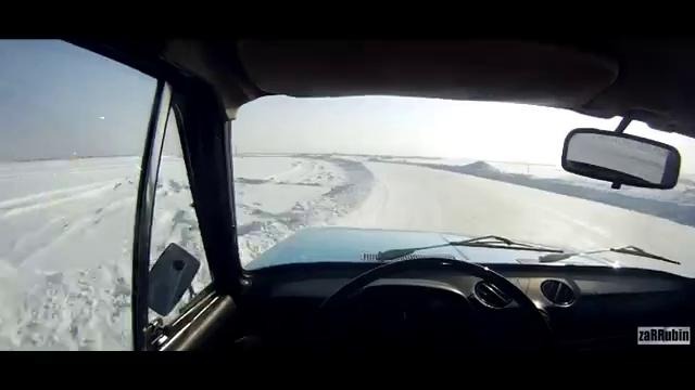 Дрифт Битва на снегу 2103 vs EVO VII