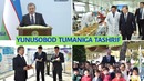 Shavkat Mirziyoyev Yunusobod tumaniga tashrif buyurdi (26.10.2018)