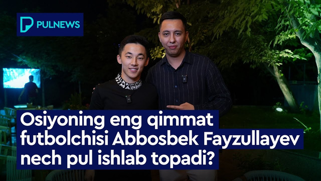 ABBOSBEK FAYZULLAYEV NECHI PUL ISHLAB TOPADI