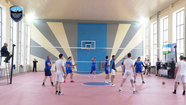 Huquq tartibot organ xodimlari o‘rtasida voleybol musobaqasi o‘tkazildi