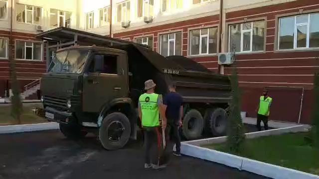 Доставка Асфальта для Асфальтирования улиц, дворов и разных учреждений в Ташкенте