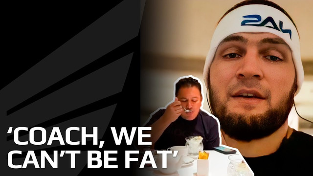 Show the fat guy this video’ – Khabib motivates Coach Javier Mendez