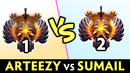TOP-1 vs TOP-2 Rank — Sumail vs Arteezy