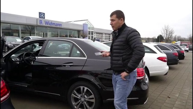 Mercedes Benz e220 W212 авто из Германии в Украину