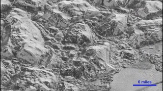 Видео пролета Плутона станцией «Новые горизонты»
