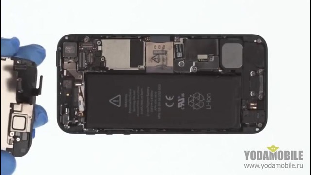 Ремонт Iphone 5! Замена вибромоторчика iPhone 5