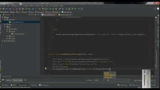 Android Studio Tutorial – 47 – Save a File on External Storage