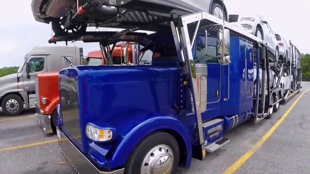 David KAMAZ. Обзор 2016 Peterbilt 388 самый лучший автовоз в США. Glider kit