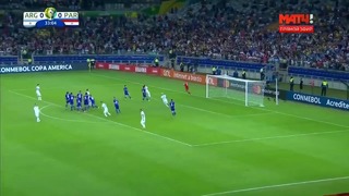 Аргентина – Парагвай | Русский обзор матча | Кубок Америки | Групповой этап
