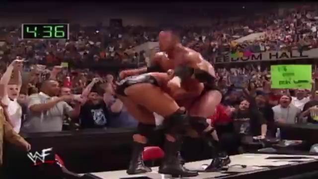Triple H vs The Rock Iron Man Match Judgment Day 2000 Highlights