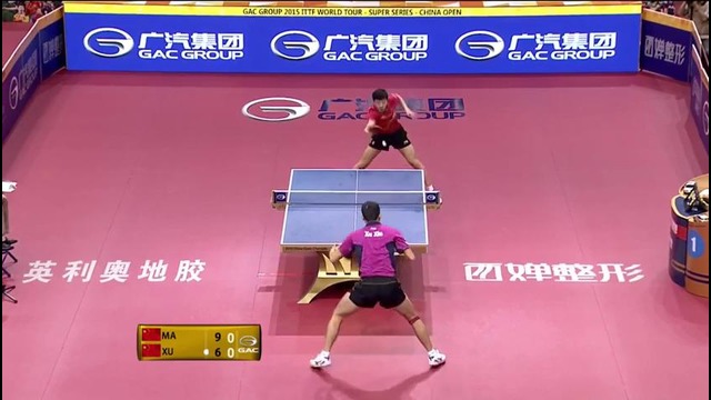 China Open 2015 Highlights- MA Long vs XU Xin (FINAL)