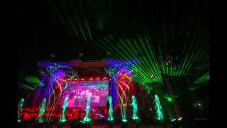 Первое в Узбекистане Water laser fire music show