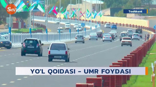 Йўлнинг белгиланмаган қисмидан кесиб ўтаётган пиёда ЙТҲга учради