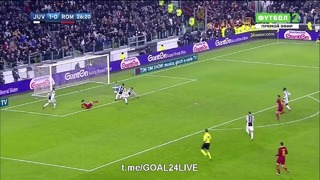 (HD) Ювентус – Рома | Итальянская Серия А 2017/18 | 18-й тур