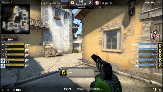 Vega vs dignitas игра за выход на мажор