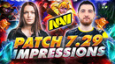 NAVI RodjER о Новом Патче 7.29 в Dota2 (Dawnbreaker, Некрономикон, Варды)