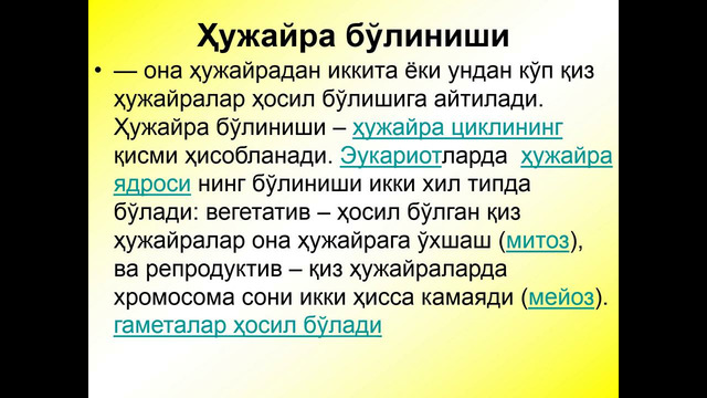 Митоз