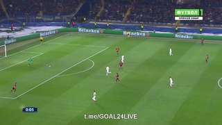 (HD) Шахтер Донецк – Рома | Лига Чемпионов 2017/18 | 1/8 финала | Первый матч