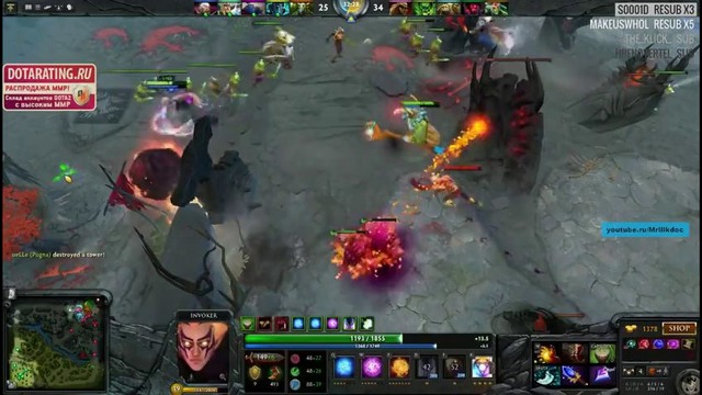 Dota 2 Лучшие моменты с Dread Nexus Витюша и Альберт