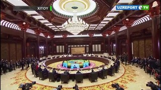Shavkat Mirziyoyev "Bir makon, bir yo‘l" xalqaro forumida nutq so‘zladi