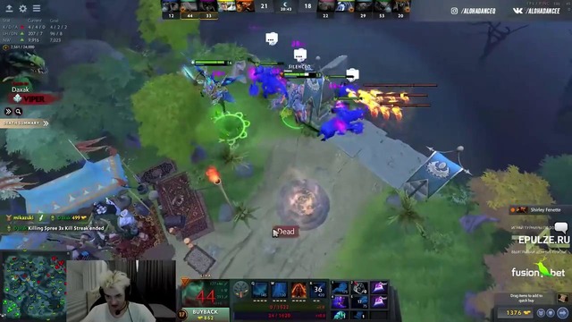 Dota 2 Как Алоха Попался в Одну Тиму с Иллиданом – Илья Ярость Бури