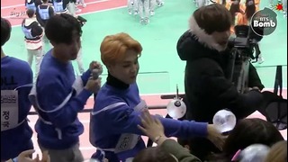 [eng sub] [bangtan bomb] ‘hand in hand’ @isac 2016