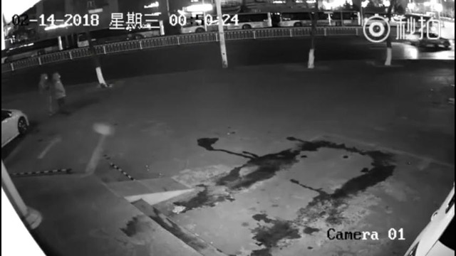 Шанхайская полиция показала кадры самого нелепого преступления