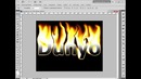 Adobe Photoshop dasturida Olov Fire effektini hosil qilish