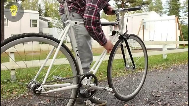 Полезное ИЗОБРЕТЕНИЕ 2017 – Портативный Велосипед FUBIE
