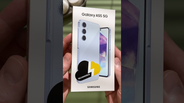 Распаковка Samsung A55 New 2024