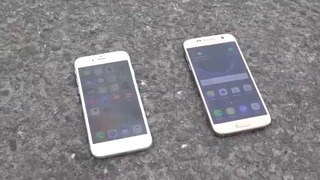 Samsung Galaxy S7 vs. iPhone 6S 5 Ton Forklift Whe