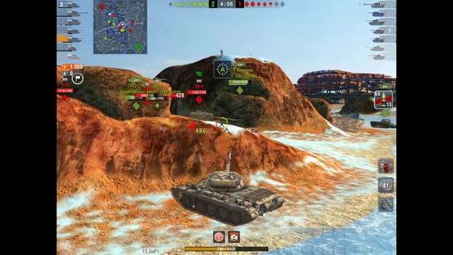T54 обр. 1 WotBlitz Мастер