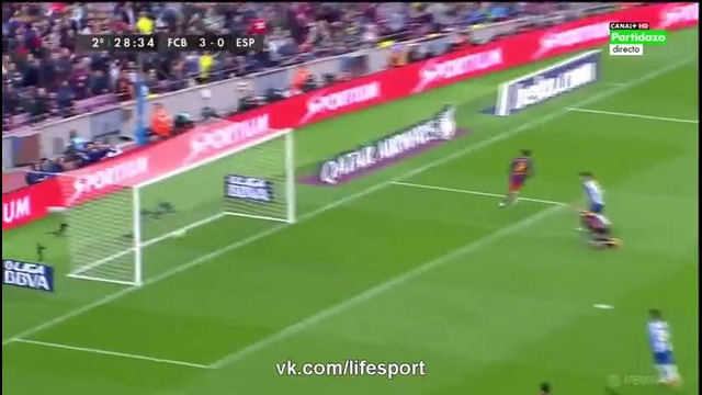 Барселона 4:0 Эспаньол | Гол Рафиньи
