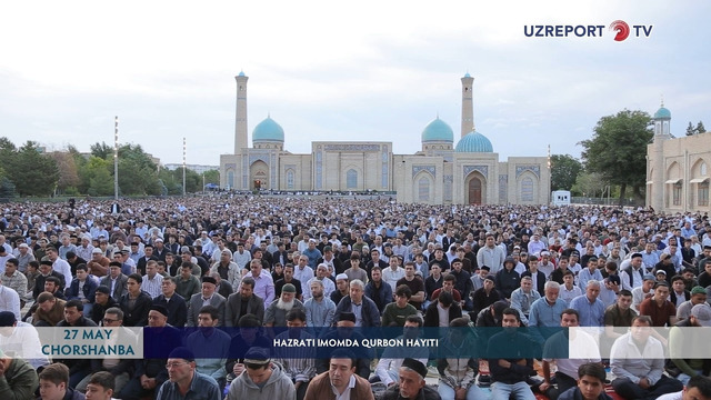 Hazrati Imomda Qurbon hayiti