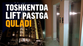 Yangihayotda lift 15-qavatdan pastga quladi