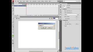 04 Adobe Flash CS4 – Работа с панелями и палитрами