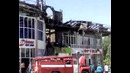 Пожар в центре Ферганы сжог жалкое подобие макдональдса