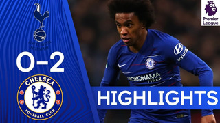(HD) Tottenham 0-2 Chelsea Highlights