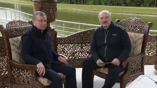 Встреча Лукошенко и Мирзиёева