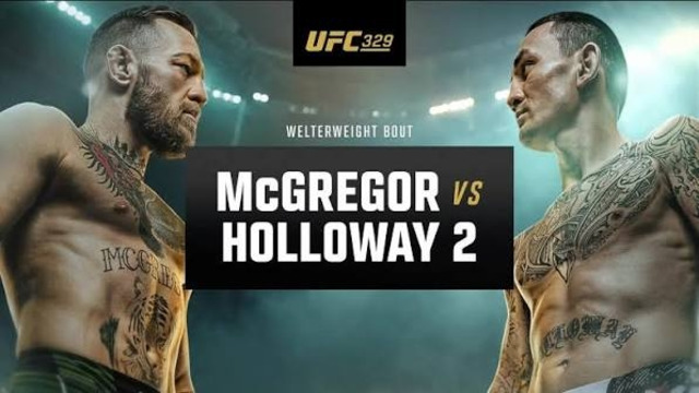 UFC 329: McGregor vs. Holloway 2 (ОСНОВНОЙ КАРД) 12.07.2026 | Конор Макгрегор — Макс Холлоуэй 2