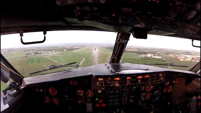 Посадка Boeing-737-500