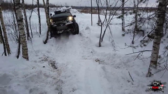OffroadSPB. Надо было разворачиваться раньше. вертолет на оффроуде)